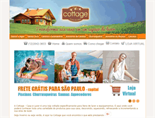Tablet Screenshot of cottage.com.br