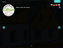 Tablet Screenshot of cottage.cz
